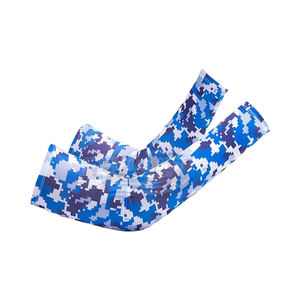 Manchons de cyclisme personnalisés sans couture à dégradé de couleurs, unisexe, fins, en soie glacée, anti-UV, 100 % polyester - Product Image 6