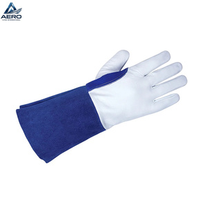 Guantes de Soldadura TIG de la Mejor Calidad en Piel de Cabra, Guantes de Protección para Soldadores, Guantes de Cuero Personalizados a Precio Económico - Product Image 2