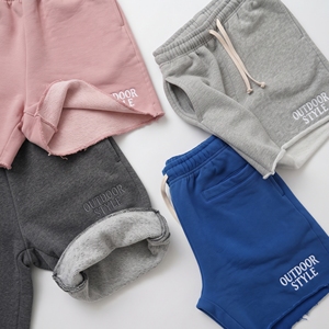 <b>Men's</b> Casual Raw Edge <b>Sweat</b> <b>Shorts</b> Drawstring Mid Waist Raw Edge <b>Sweat</b> <b>Shorts</b> Gym Workout Raw Edge French Terry <b>Shorts</b> <b>Mens</b> - Product Image 3