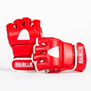 Guantes de MMA de nivel profesional con costuras reforzadas y soporte para las muñecas, diseñados para entrenamiento intenso y combate competitivo. - Product Image 2