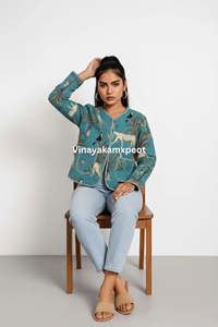 เสื้อแจ็คเก็ตฤดูหนาวลายพิมพ์สัตว์คุณภาพสูง แขนยาว ระบายอากาศได้ดี เป็นมิตรกับสิ่งแวดล้อม ราคาโรงงาน - Product Image 5