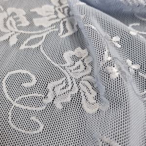 Tela de Encaje Elástica Floral de 147 cm, Malla de Encaje de Nailon y Spandex para Lencería, Vestidos de Moda, Tela de Encaje Elástica Suave - Product Image 6