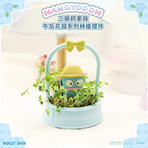 Ornements de plantation DIY pour enfants de la série Jardin d'après-midi Sanrio MINISO authentique, Hello KT Kuromi en pot, cadeau d'anniversaire - Product Image 4
