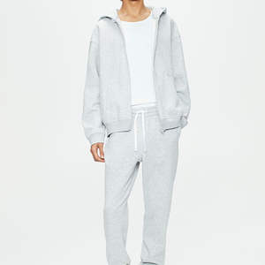 Chándal 100% algodón, chándales deportivos personalizados para hombre, ropa deportiva para correr, chándal para hombre, traje de entrenamiento para hombre - Product Image 1