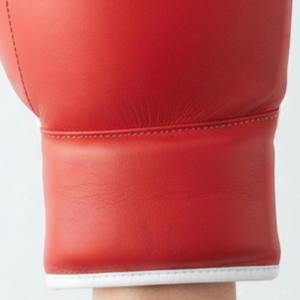 Guantes de Boxeo de Cuero Vacuno Rojo 2026 con Cordones Blancos, Equipo de Entrenamiento y Sparring Duradero para Todas las Estaciones, Guantes de Boxeo Ligeros - Product Image 6