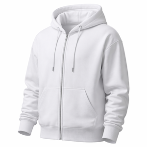 Custom Heavyweight <b>Zip</b> <b>Up</b> Hoodie Manufacturer for Wholesale Purchase - OEM Options Available - Product Image 3