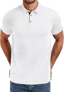Camisas de Hombre de Alta Calidad, 100% Algodón, Antiarrugas, Lisas, Manga Corta, 200g, Casuales, Listas para Impresión de Logotipo Personalizado y Bordado - Product Image 2