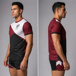 Wholesale Rugby Uniform <b>Cheap</b> Price Premium Quality Breathable <b>Light</b> Weight Custom Logo OEM Serviced Unisex Heat-Transfer - Product Image 5