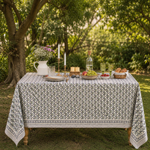 Wholesale <b>Table</b> Cotton Christmas Rectangular <b>Table</b> <b>Cloths</b> for Events Party Wedding <b>Table</b> Clothes <b>Round</b> Tablecloth - Product Image 4
