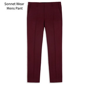 <b>Mens</b> Slim fit <b>Stretch</b> formal Pants - Product Image 3