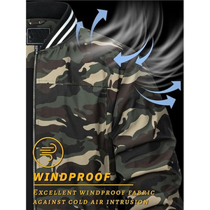 Chaquetas de Hombre de Alta Calidad para Otoño y Primavera, con Cierre, Cuello Alto, Estilo Holgado, Casual, Resistente al Viento, Tallas Grandes - Product Image 5