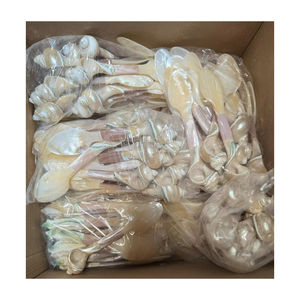 Vietnam Handmade Mother of Pearl Spoon Luxury Seashell Tableware Decorative Gift Item <b>Wholesale</b> - Product Image 6