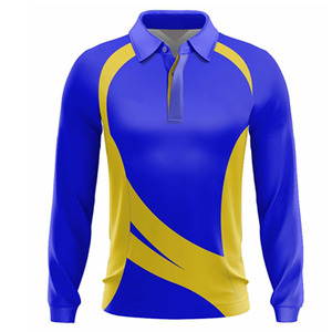 Maillots de cricket personnalisés en gros, 100% polyester, tissu respirant, couleurs, tailles et logos personnalisés, meilleur uniforme de cricket - Product Image 5