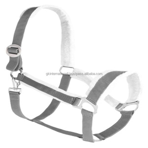 2025 Offre Spéciale Haute Qualité Cheval Équestre Vison Polaire Licol Couleur Personnalisée Rembourré Muserolle Nylon Course De Chevaux Halter - Product Image 3