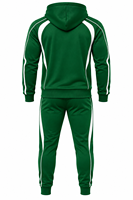 Survêtement de jogging pour homme en molleton de coton de qualité supérieure avec empiècements contrastants et fermeture éclair, collection hiver 2026, le plus vendu
