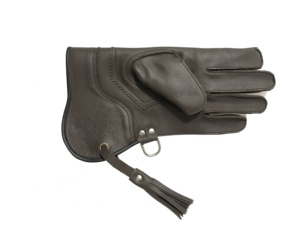 ถุงมือหนัง Falconry Deer สไตล์อาหรับถุงมือหนังยาว30ซม. สองชั้นทำด้วยมือคุณภาพระดับพรีเมียมสำหรับการฝึกซ้อมกลางแจ้ง - Product Image 3