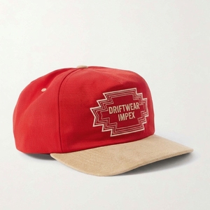Casquette de baseball vintage personnalisée 5 panneaux, visière en daim contrastant, non structurée, réglable, avec lettre brodée, unisexe, pour un style décontracté - Product Image 1
