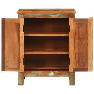 Buffet en bois recyclé de taille moyenne aux couleurs mélangées - Product Image 3