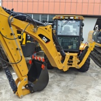 Harga Terbaik CAT 428 Backhoe Loader Asli Jepang dengan Sertifikasi EMA CE EPA, Berkualitas Tinggi dan Harga Bagus Cat428