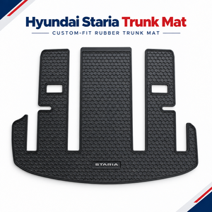 แผ่นยางปูท้ายรถยนต์แบบหนาพิเศษสำหรับ Staria กันน้ำ ทนทุกสภาพอากาศ รองรับ OEM ODM - Product Image 1