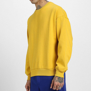 <b>Men</b> Oversized Sweatshirt Premium Blank <b>Pullover</b> Custom Streetwear Oversized Sweatshirt Soft Cotton Fleece Casual Wear Sweatshirt - Product Image 4
