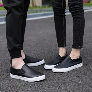 Zapatos Nuevos para Hombre, Zapatos Casuales de Cuero, Moda de Primavera, Zapatos Planos Concisos, Mocasines Sin Cordones - Product Image 6