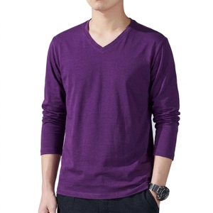 Camiseta de Algodón de Alta Calidad, Premium, Suave, Transpirable, Cómoda, para Uso Diario Formal, Suministro al por Mayor de Fábrica, para Hombre - Product Image 5