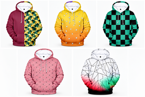 Sudadera con capucha personalizada, forro sólido, unisex, estampado completo, poliéster, forro polar, 320g, para otoño, OEM, marca privada - Product Image 6