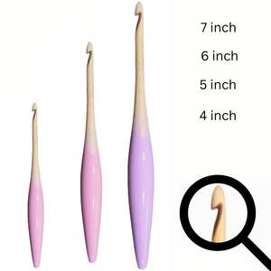 Crochets 4.5mm US 7 7 pouces 17.5 cm de long pour travaux d'aiguille - Product Image 5