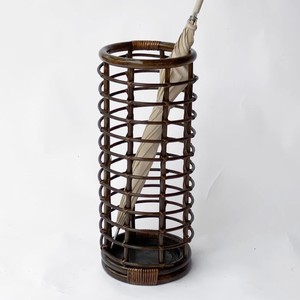 Rattan <b>display</b> stands for umbrella & walking stick holders umbrellas storage holder <b>basket</b> - Product Image 3
