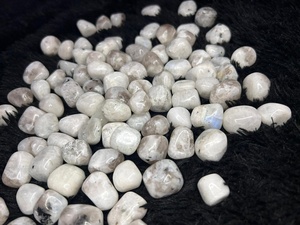 Piedra Preciosa de Piedra Lunar Arcoíris de la Mejor Calidad, Piedra Natural Pulida de Ágata de Gujarat, Decoración y Regalo para Fiestas - Product Image 2