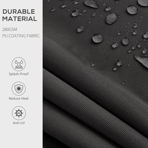 Tenda da Sole Retrattile 10x8ft Grigio Scuro con Protezione UV per Terrazza, Balcone e Giardino, Facile da Montare, Durevole e con Cassonetto - Product Image 6
