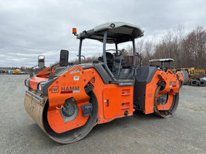 Rouleau vibratoire articulé tandem de 12 tonnes avec double tambour de 1980 mm et système de compactage haute fréquence - Product Image 5