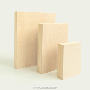 <span class=keywords><strong>Lienzos</strong></span> <span class=keywords><strong>grandes</strong></span> de 60x90CM, tablero de lona de madera en blanco, paneles de pintura de madera sin terminar para verter paneles de madera de abedul - Product Image 1