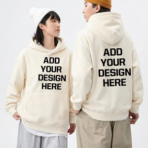 เสื้อฮู้ดผ้าฟลีซคอตตอนหนานุ่มแบบสั่งทำพิเศษ พร้อมปักโลโก้แบรนด์ตามแบบที่ต้องการ พิมพ์ลายพัฟ 3 มิติ ปักลายปักแบบนูน  แบบสวมหัว - Product Image 2