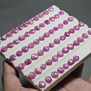 พลอยไพลินรูบี้ธรรมชาติขายส่งจำนวนมาก สำหรับทำเครื่องประดับ - Product Image 2