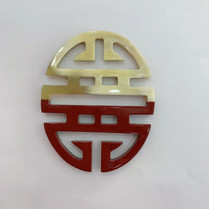 สร้อยคอจี้ชุบทำด้วยมือสำหรับผู้หญิงรูปทรงที่ปรับแต่งได้ทำในเวียดนามผลิตภัณฑ์ขายดีสำหรับของขวัญวัสดุหลักแตร - Product Image 1