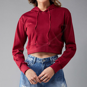 เสื้อฮู้ดดี้ครอปสีน้ำเงินเข้มสุดหรู ขนาดพลัสไซส์ สินค้ามาใหม่ ขายดี ผ้าฝ้ายฟลีซ 100% สวมใส่สบาย แบรนด์สั่งทำพิเศษ - Product Image 1