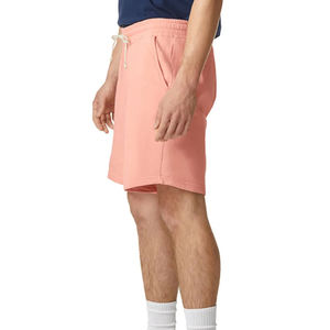 Shorts en coton pour hommes, personnalisés, de haute qualité, 100% coton molletonné, pour l'entraînement au gym ou usage quotidien, shorts décontractés en molleton français - Product Image 3