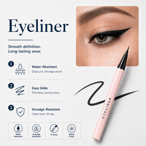High Pigment <b>Coffee</b> Brown <b>Liquid</b> Eyeliner Pen Waterproof Smudgeproof Long Wear Matte Eye Definer Custom Logo Private Label Whole - Product Image 4