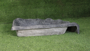 Wholesale Modern FRP Garden Ornaments Unbreakable Lightweight Artificial Fiberglass Stone-Look Hand-Molded Rain Pond Water Lotus - Product Image 4