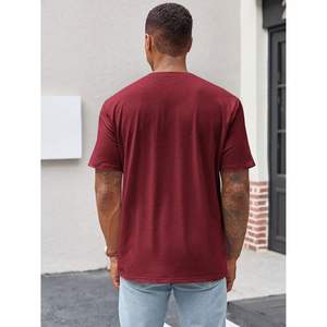 2025 hommes basique Henley chemise coupe ajustée été T-Shirt décontracté bouton t-shirts manches courtes confortable Stretch basique été Henley - Product Image 3