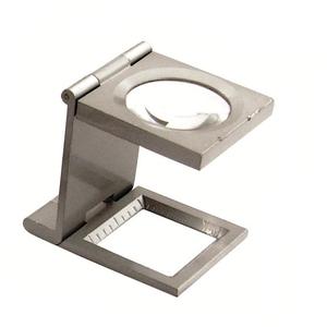 Loupe de poche pliable 10X avec compteur de fils et testeur de lin, pour bijoux, montres et réparation de téléphones mobiles - Product Image 1