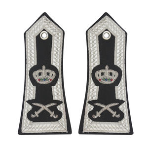 NANBA GROUP Épaulettes et galons d'uniforme de cérémonie souples, broderie écologique personnalisée, faible MOQ, en vente - Product Image 2