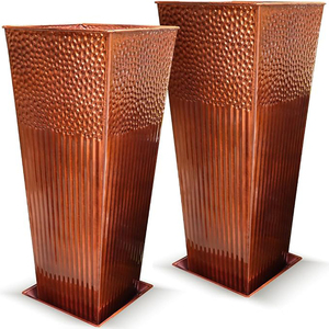 2 <b>Planters</b> with Stand Metal <b>Planter</b> for Indoor Plants <b>Large</b> Plant for Living Room Corner Kitchen Office Garden Balcony <b>Planter</b> - Product Image 5