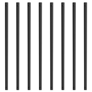 Set di 51 Balaustre Decorative Piatte in Lega di Alluminio da 82 cm x 2,5 cm x 0,5 cm per Ringhiere e Scale - Profili in Alluminio per Balconi - Product Image 1