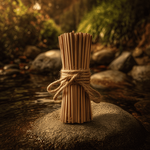 Pajitas de Bambú Orgánicas de Lujo, Ecológicas y Desechables para Bebidas, Eventos y Hostelería, SASI INTERNATIONAL SI-REED S - Product Image 5