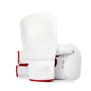Guantes de Sparring de Cuero de Vacuno con Palma Dividida, Todas las Tallas, Logotipo Personalizado por Sublimación, Proveedor OEM al por Mayor - Product Image 1