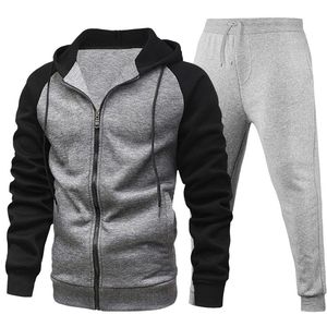 Ensemble de survêtements d'hiver personnalisés pour hommes, brodés, les plus vendus, à capuche, pour la course, collection 2026, qualité supérieure, vente en gros - Product Image 1