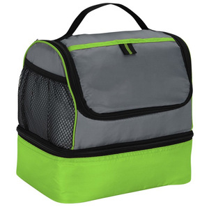Bolsa de almuerzo Isoterma con dos compartimentos Bolsa de almuerzo para llevar con costo competitivo - Product Image 3